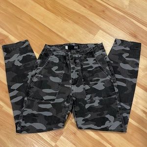 Kut from the Kloth Black Camo Jeans